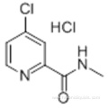 2-Pyridinecarboxamide,4-chloro-N-methyl-, hydrochloride (1:1) CAS 882167-77-3 